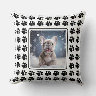 Anpassbare Foto-Paw-Eigenschaft Perfektion Kissen