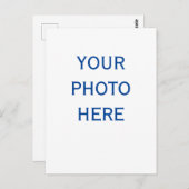 Anpassbare Foto-Postkarten Postkarte (Vorne/Hinten)