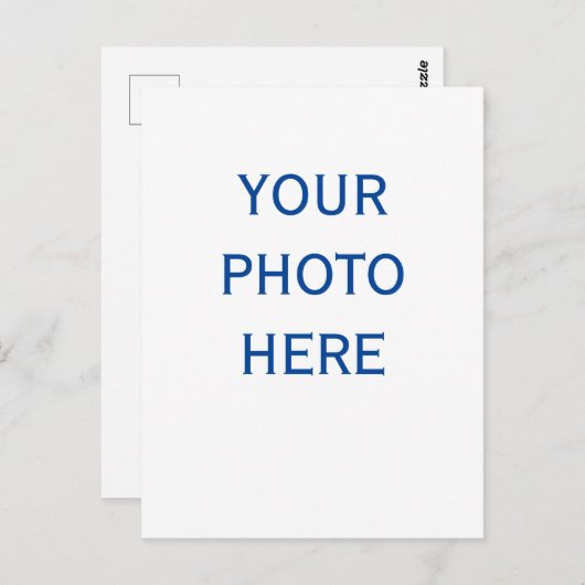 Anpassbare Foto-Postkarten Postkarte (Vorne/Hinten)