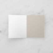 Anpassbare Foto Snapshot All-Occasion Card Karte (Innenseite)