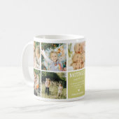 Anpassbare Fotocollage Mutter Definition Kaffeetasse (Vorderseite Links)