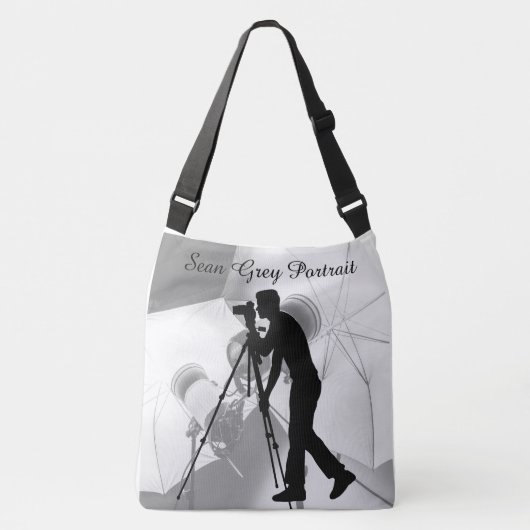 Anpassbare Fotografen Tragetaschen Mit Langen Trägern (Vorderseite)