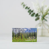 Anpassbare Fotografiekarten Visitenkarte (Stehend Vorderseite)