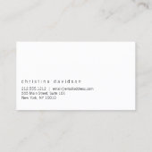 Anpassbare Fotokarte für DJs, Bands, Musiker Visitenkarte (Rückseite)