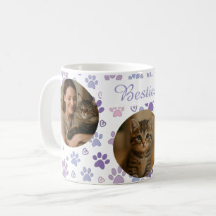 Anpassbare Fotos Druckauflage Tasse für Begleiter