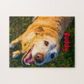 Anpassbare Fotos für Ihr Hund Puzzle (Horizontal)