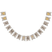 Anpassbare Frack 16 Flag Bunting with Hear Wimpelkette (Alle)