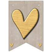 Anpassbare Frack 16 Flag Bunting with Hear Wimpelkette (Erste Fahne)