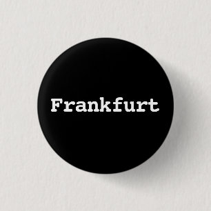 Anpassbare Frankfurter Typografie Button