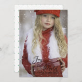 Anpassbare Freude an Weihnachten (Vorne/Hinten)