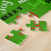 Anpassbare Frohe Weihnachten Puzzle (Seite)