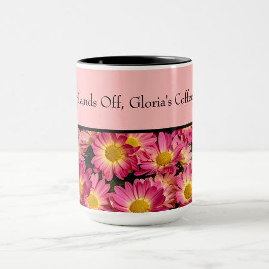 Anpassbare Frühlingsblumen Tasse (Zentrum)