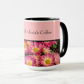 Anpassbare Frühlingsblumen Tasse (VorderseiteRechts)