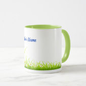Anpassbare Frühlingsdampf Tasse (VorderseiteRechts)