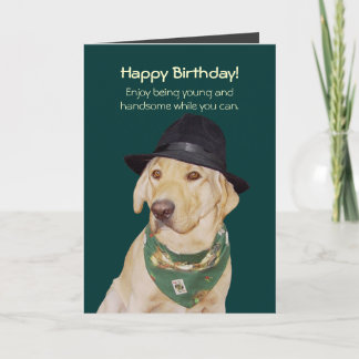 Anpassbare Funny Dog/Labrador Card für Typ Karte