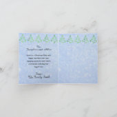 Anpassbare Funny Mops Hund Yappy Xmas Card Karte (Innenseite)