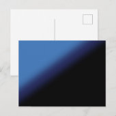 Anpassbare Galaxy-Gradient-Postkarte Postkarte (Vorne/Hinten)