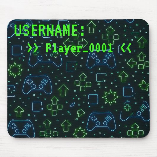 Anpassbare Gamer-Maus-Pad Mousepad (Vorne)