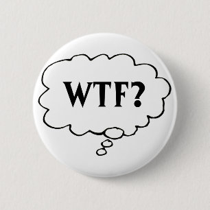 Anpassbare Gedankenblase "WTF" Button