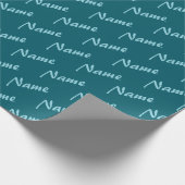 Anpassbare Gefallen-Box Geschenkpapier (Ecke)