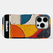 Anpassbare geometrische Abstrakte Telefonabdeckung Case-Mate iPhone Hülle (Rückseite (Horizontal))