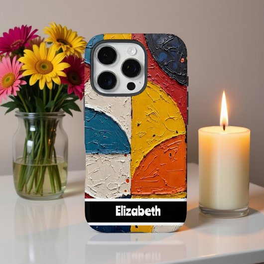 Anpassbare geometrische Abstrakte Telefonabdeckung Case-Mate iPhone Hülle