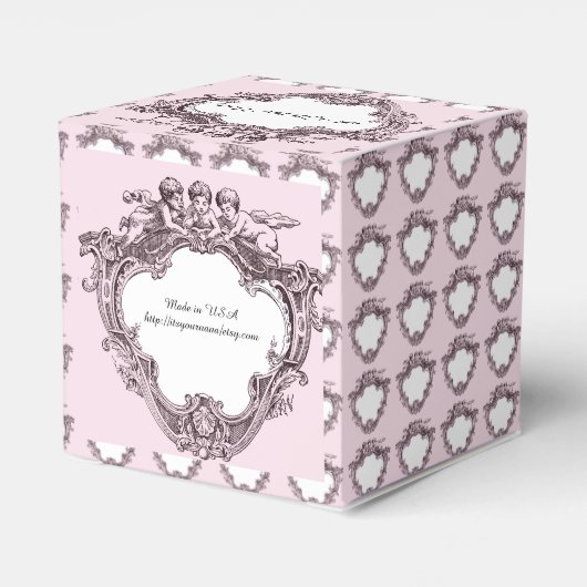 Anpassbare Geschenkboxen Geschenkschachtel (Rückseite)