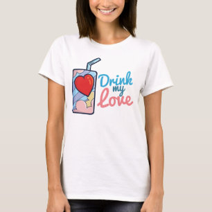 Anpassbare Getränke meiner Liebe T-Shirt