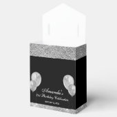 Anpassbare Glam Black and Silver Fevor Box Geschenkschachtel (Geöffnet)