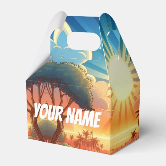 Anpassbare glorreiche Morgenzeit Geschenkschachtel (Vorderseite)