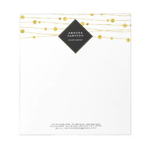 Anpassbare Gold Confetti-Stränge