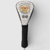Anpassbare Golf Head Cover mit Pet Portrait Headcover (Vorderseite)