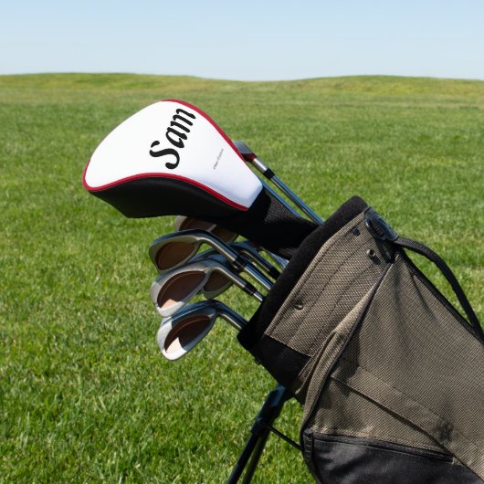 Anpassbare Golf-Treiberabdeckung Golf Headcover (In SItu)