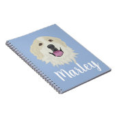 Anpassbare Große Pyrenäen Notizblock (Rechte Seite)