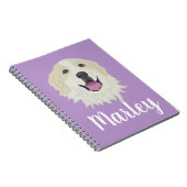 Anpassbare Große Pyrenäen Notizblock (Rechte Seite)