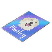 Anpassbare Große Pyrenäen Notizblock (Linke Seite)