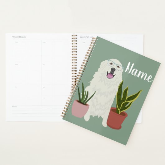 Anpassbare Große Pyrenäen Planer (Anzeige)