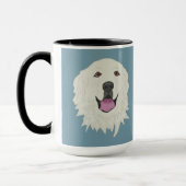 Anpassbare Große Pyrenäen Tasse (Links)