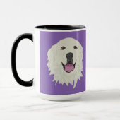 Anpassbare Große Pyrenäen Tasse (Links)