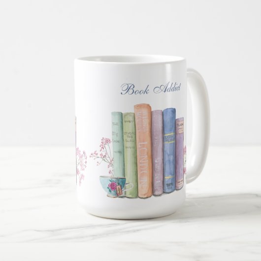 Anpassbare große Tasse buchen (VorderseiteRechts)