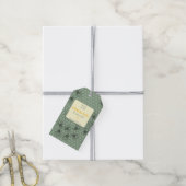 Anpassbare Grüne Unternehmen dank Tag Geschenkanhänger (Mit Garn)