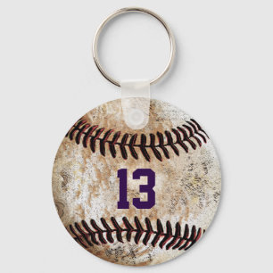 Anpassbare günstige Baseball-Schlüsselanhänger, IH Schlüsselanhänger