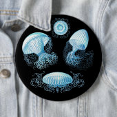 Anpassbare Haeckel Jellyfish Button (Beispiel)