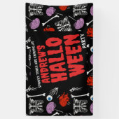 Anpassbare Halloween-Banner - Fügen Sie Ihren Text Banner (Vertikal)
