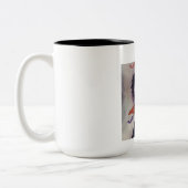 Anpassbare Halloween Coffee Cup. Zweifarbige Tasse (Links)
