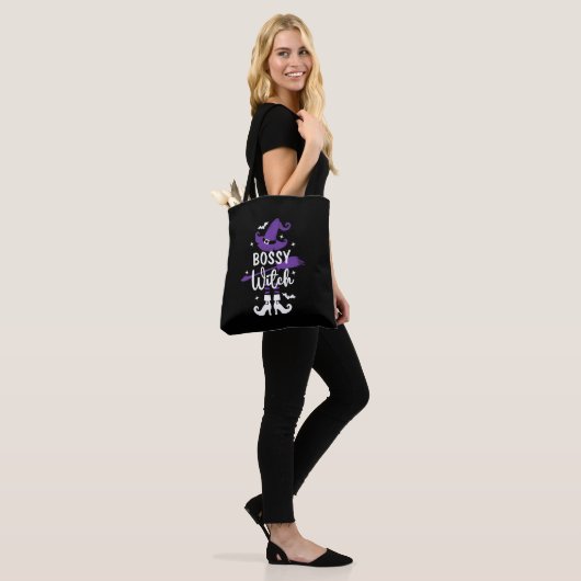 Anpassbare Halloween-Hexe Tasche (Am Model)
