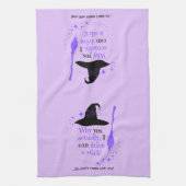 Anpassbare Halloween-Kitchetuch Geschirrtuch (Vertikal)