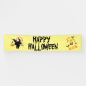 Anpassbare Halloween-Party Banner Vintag Spooky (Horizontal)