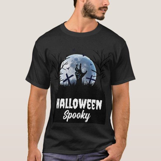Anpassbare Halloween-Spooky-Beängstigende Shirts (Vorderseite)