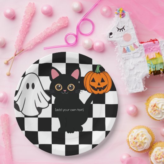 Anpassbare Halloween-Teller Pappteller (Party)